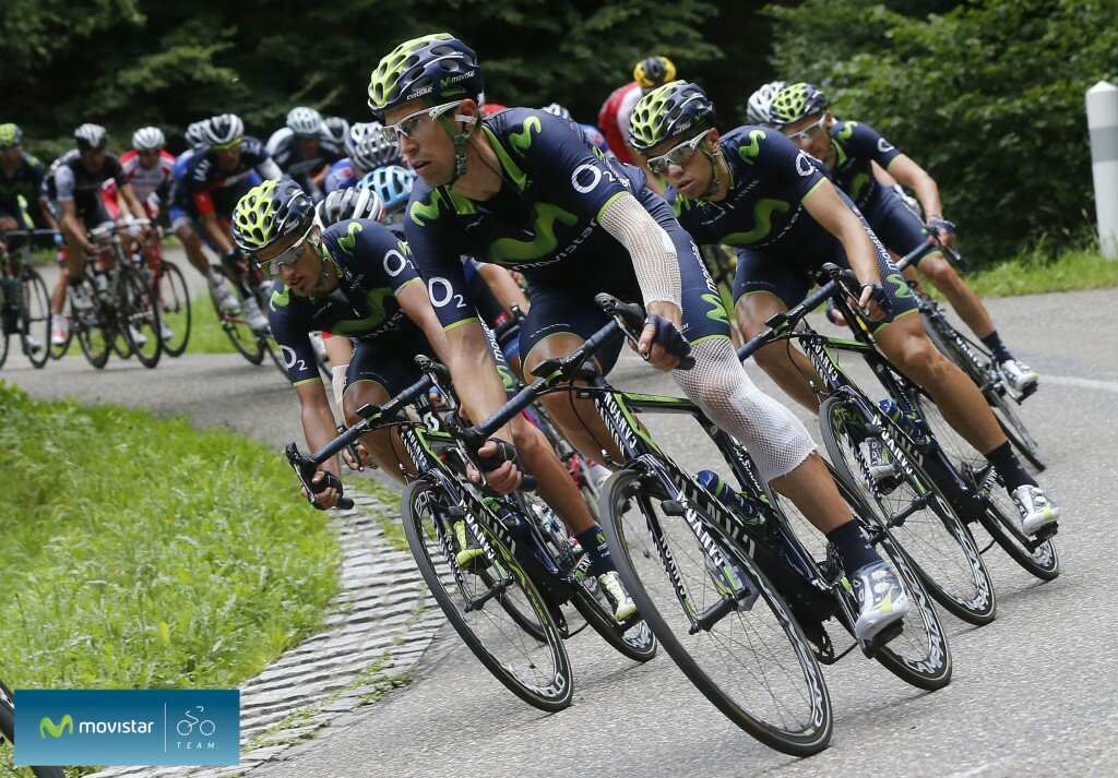 Tour de France 2014, Erviti tira del pelotón | Movistar Team